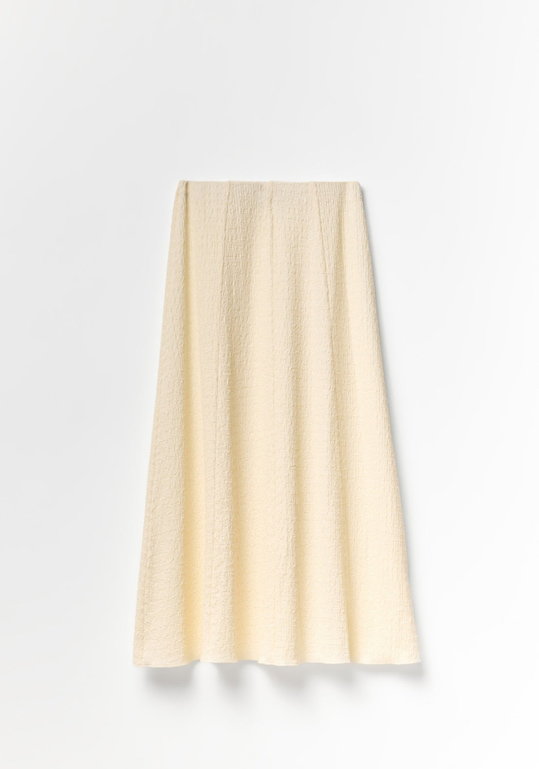 Structured Skirt - Cream