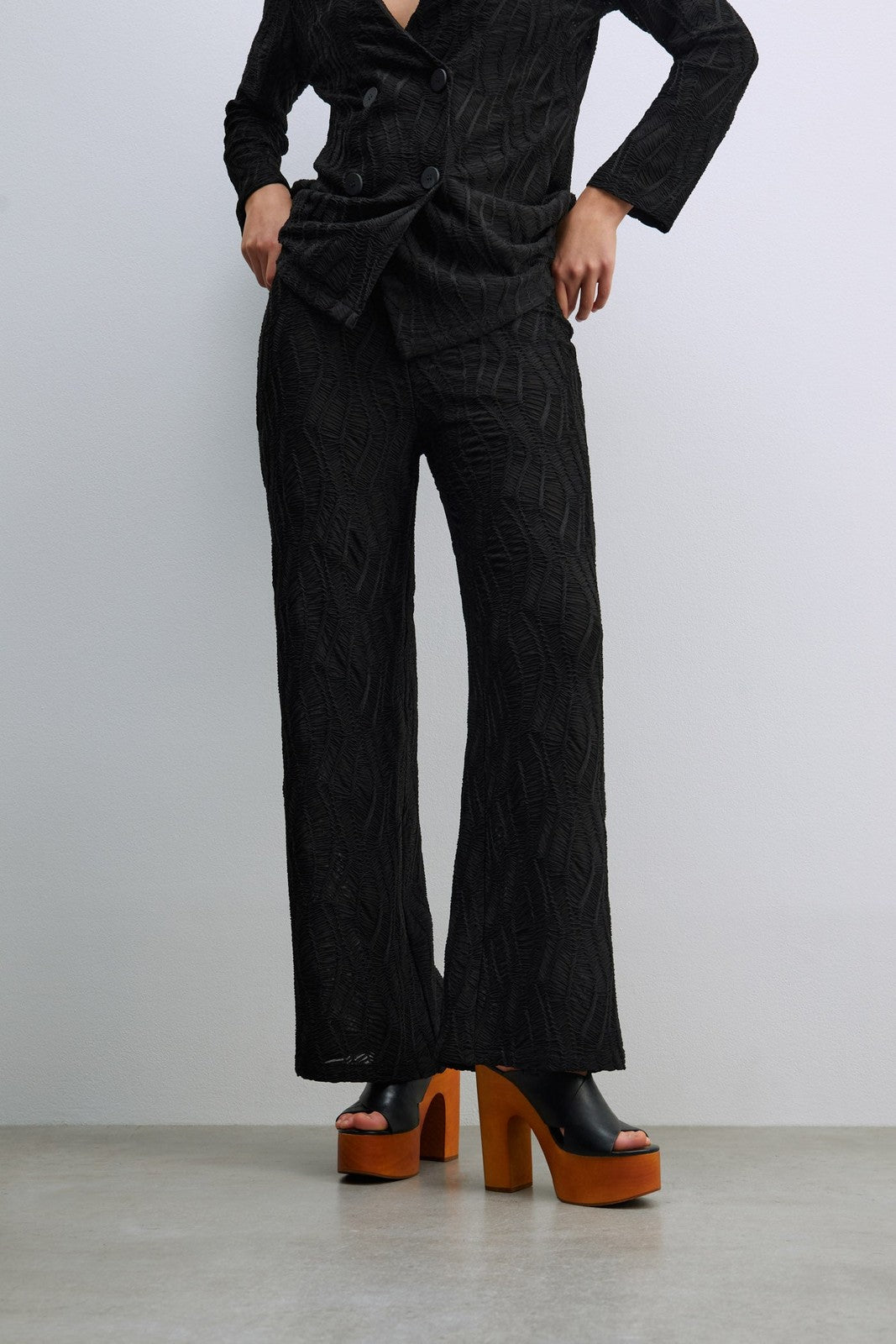 Sfera Structured trousers - Black 2 Shaws Department Stores