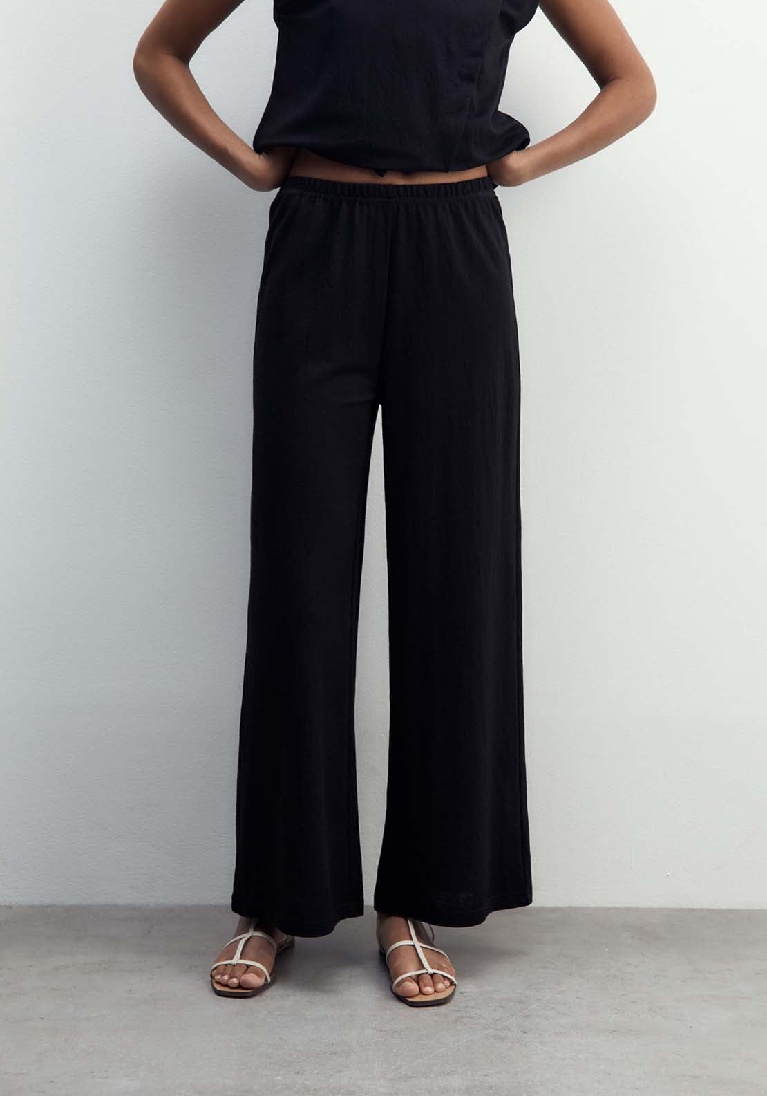 Sfera Basic Trousers - Black 1 Shaws Department Stores
