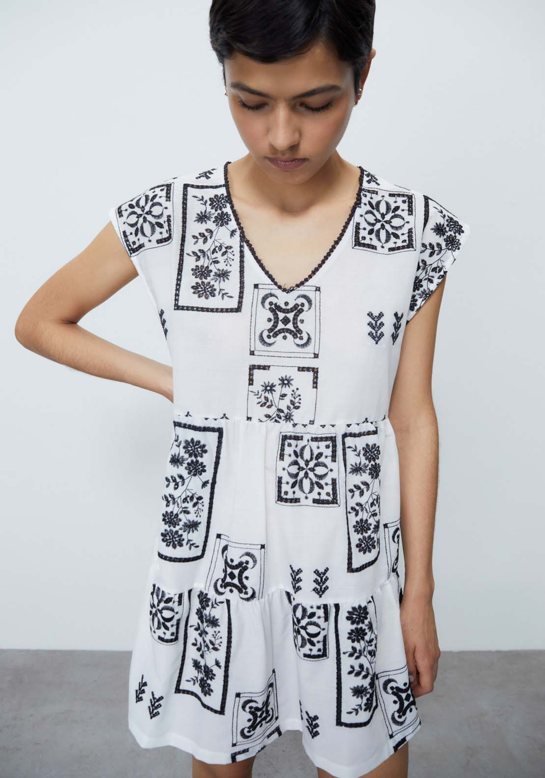 Sfera Embroidered Dress 4 Shaws Department Stores