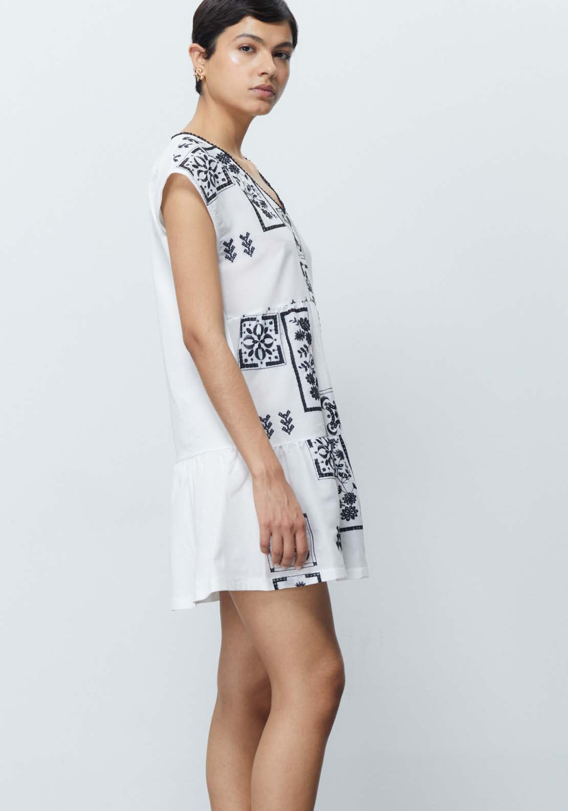 Sfera Embroidered Dress 2 Shaws Department Stores