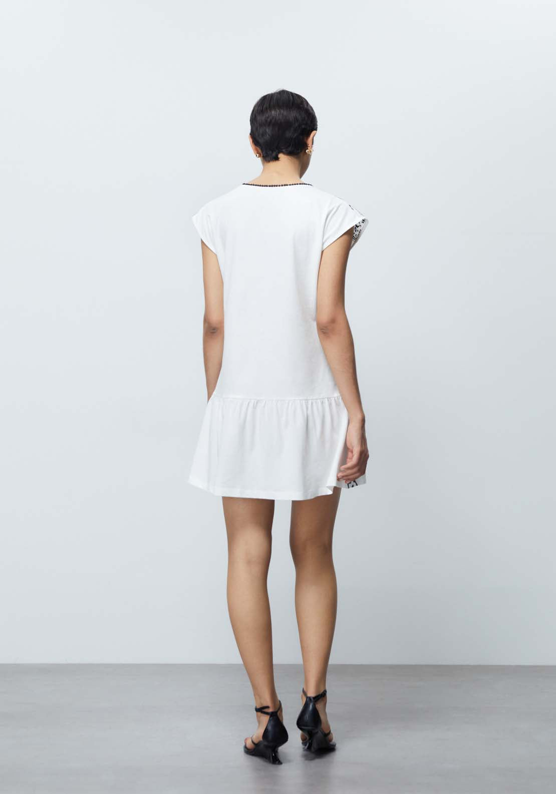 Sfera Embroidered Dress 3 Shaws Department Stores