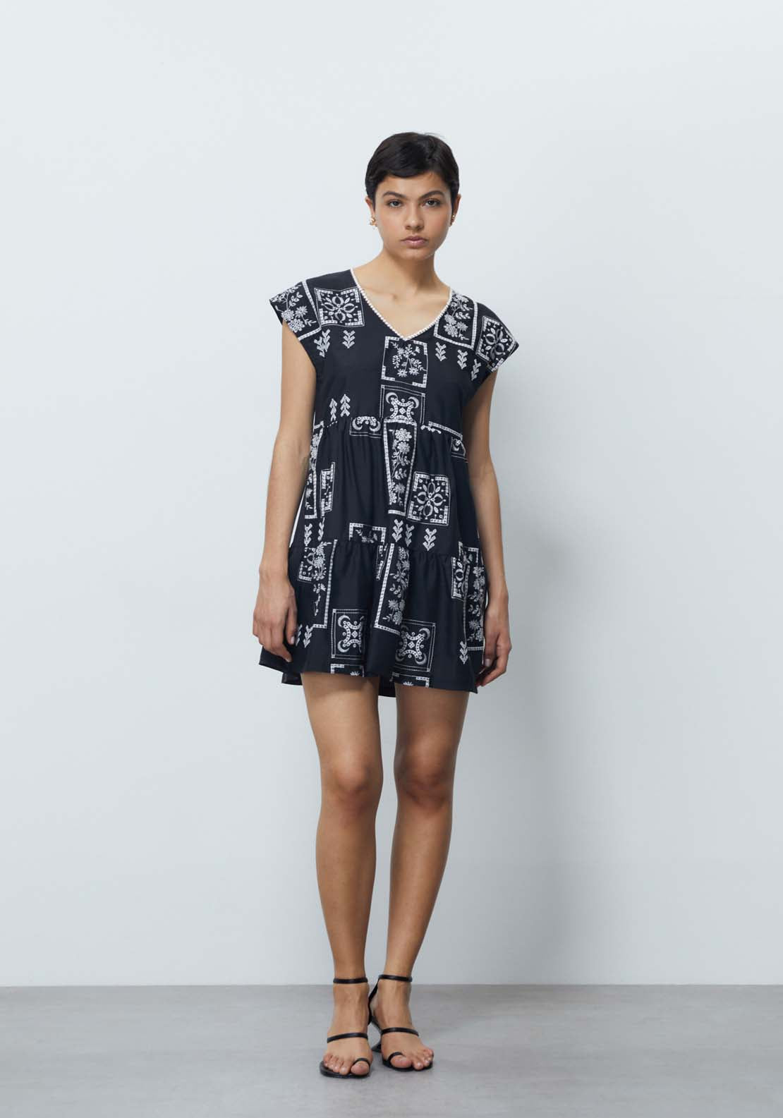 Sfera Embroidered Dress 2 Shaws Department Stores