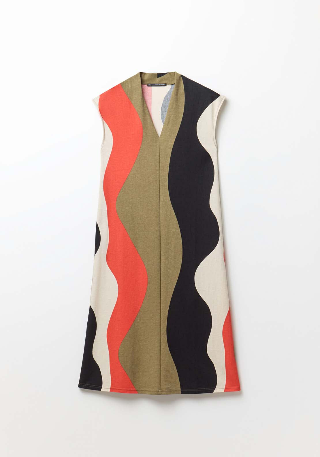 Sfera Basic dress - Print Red 6 Shaws Department Stores
