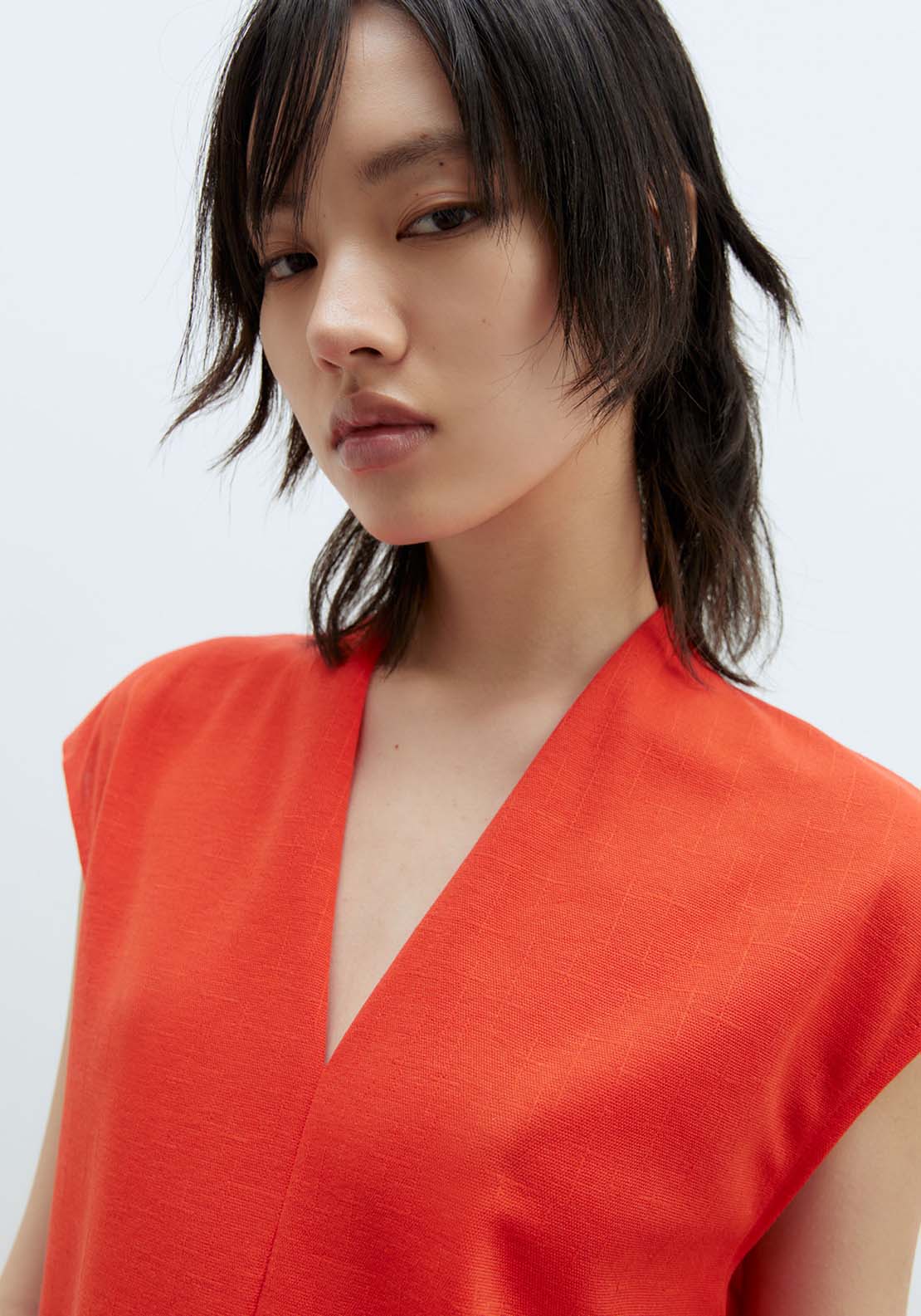 Sfera Basic dress - Red 4 Shaws Department Stores