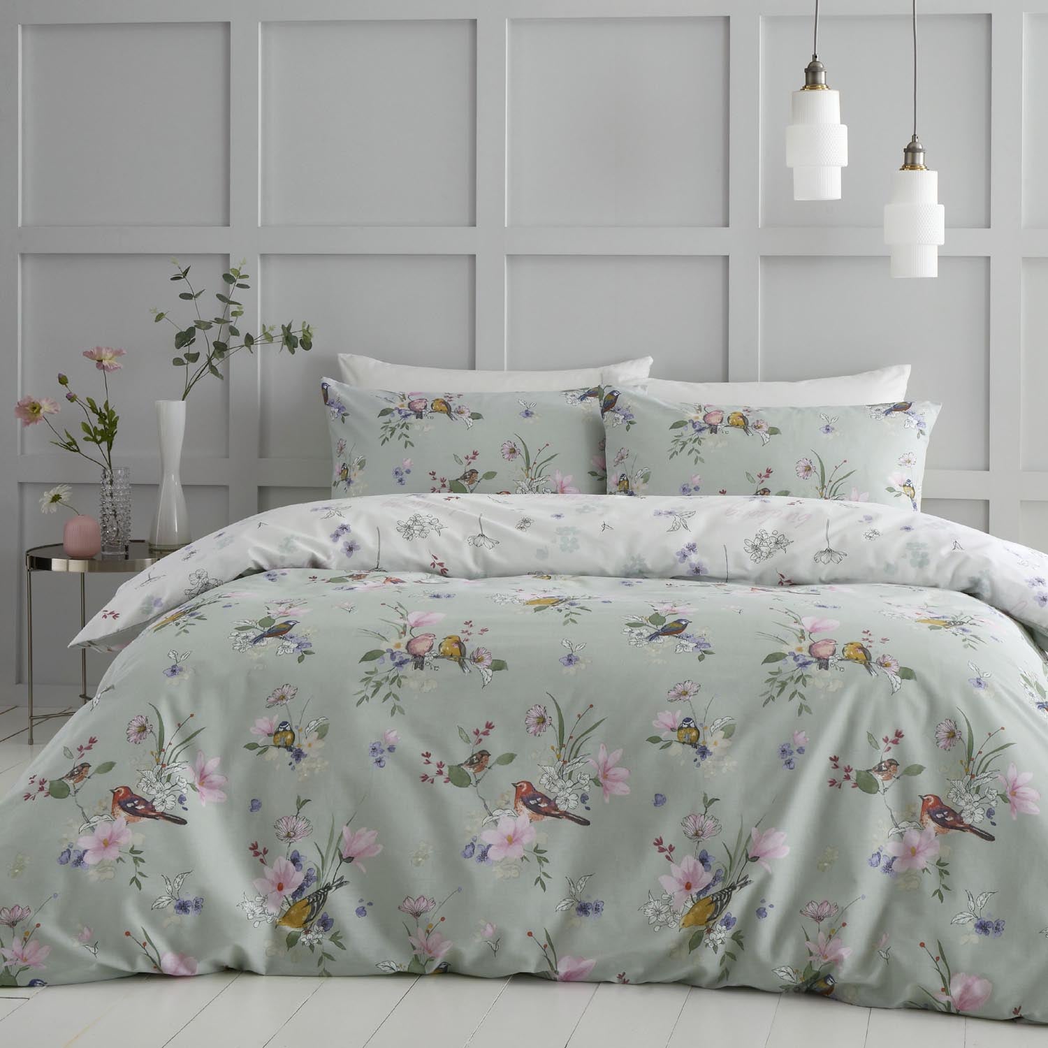 Catherine Lansfield Songbird Duvet Cover Set 1 Shaws Department Stores