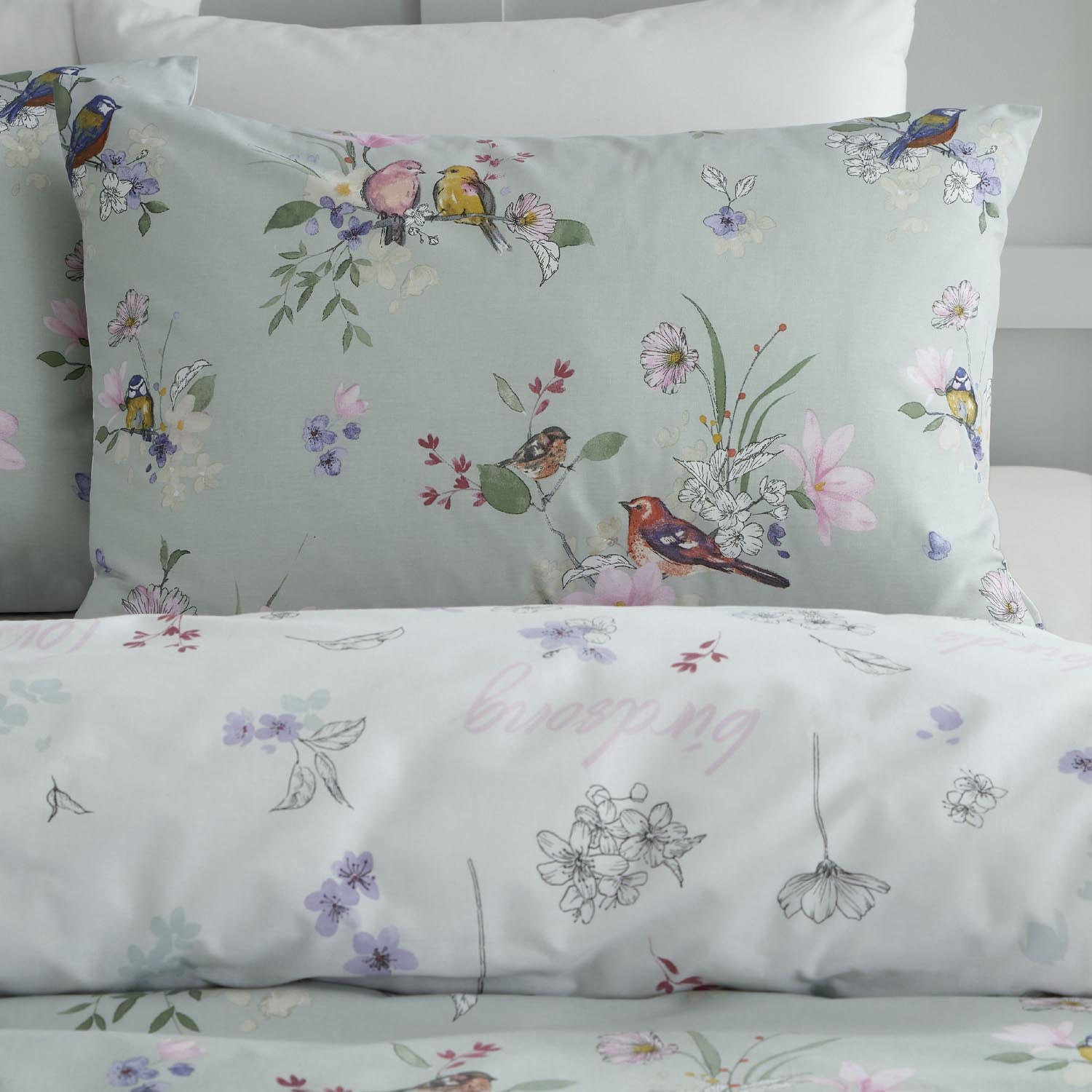 Catherine Lansfield Songbird Duvet Cover Set 5 Shaws Department Stores