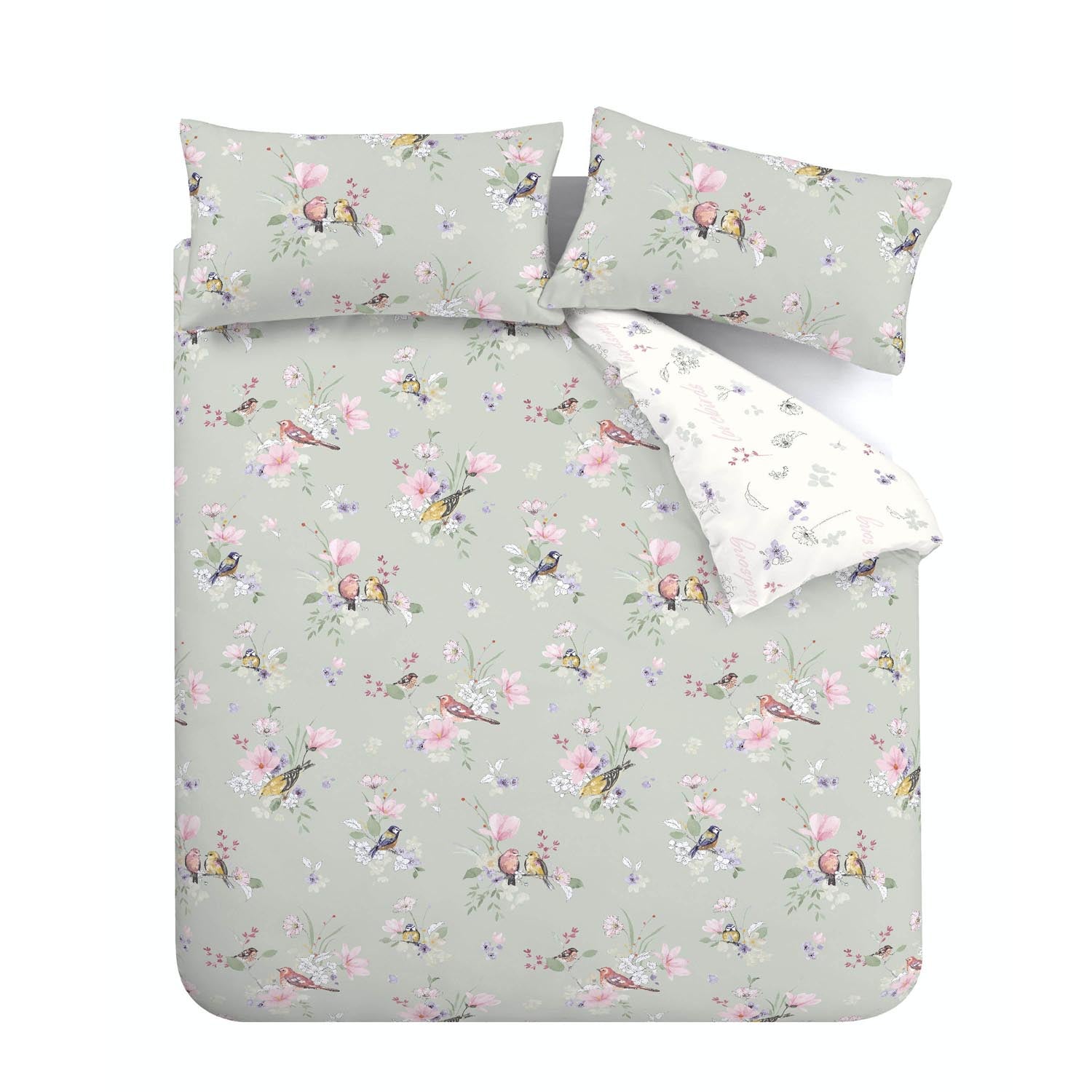 Catherine Lansfield Songbird Duvet Cover Set 4 Shaws Department Stores