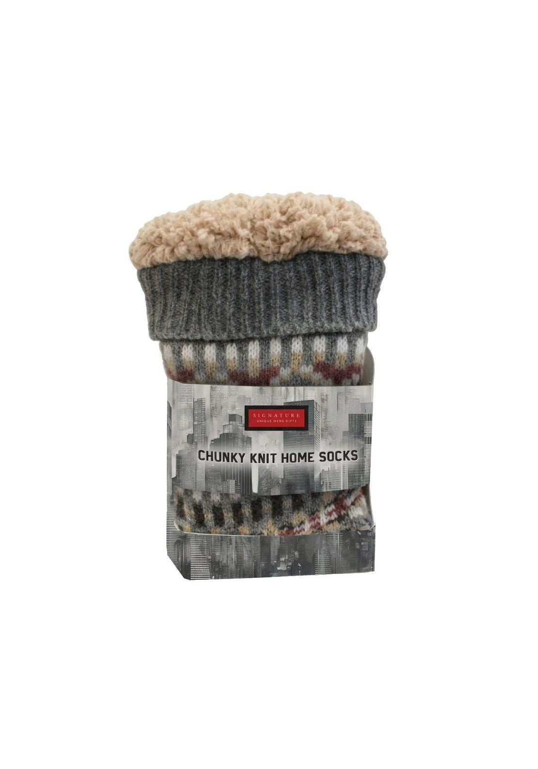 Something Special Cosy Home Socks - Grey 1 Shaws Department Stores