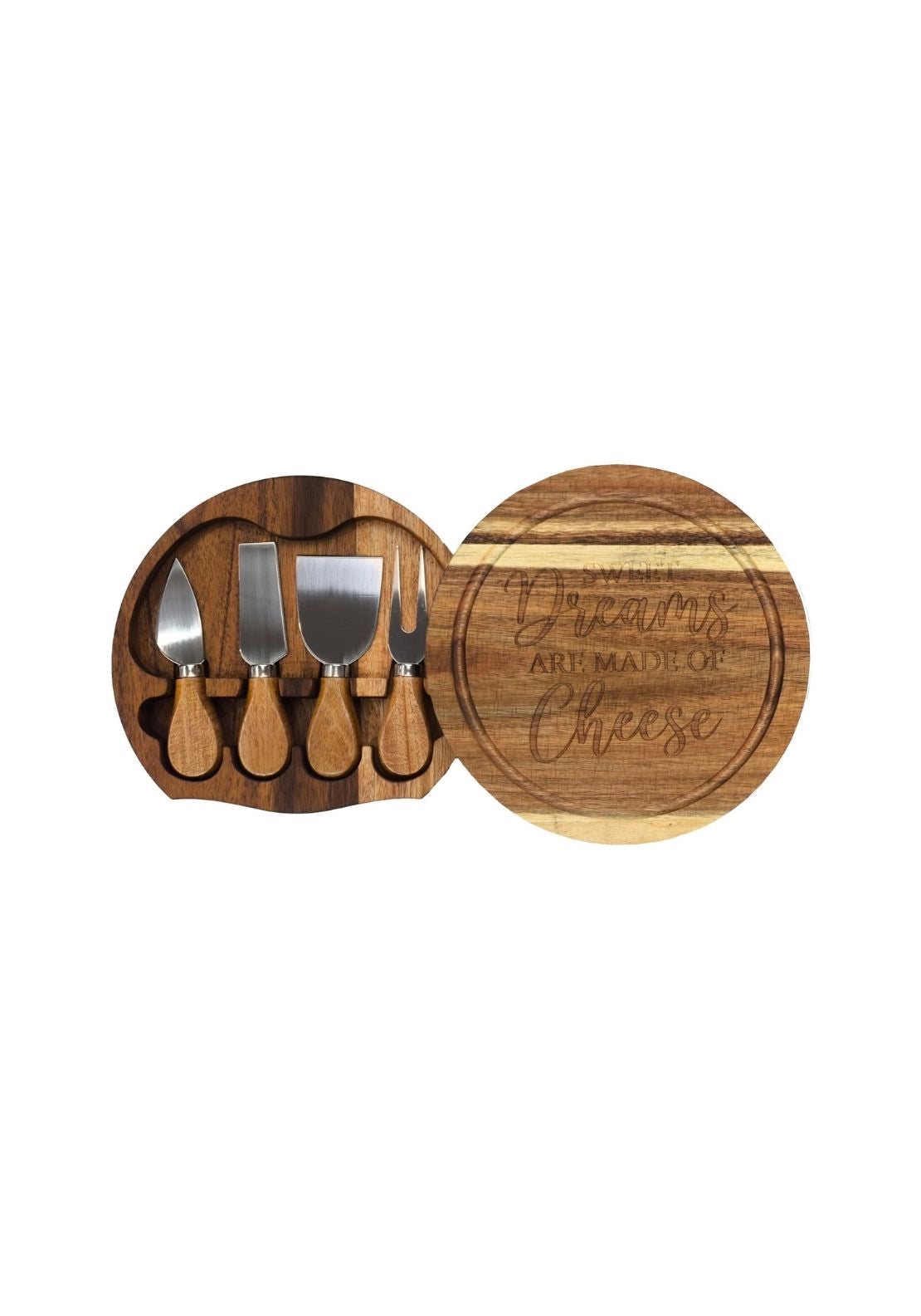 Something Special Cheese Board &amp; Tools Gift Set - Wood/silver 1 Shaws Department Stores