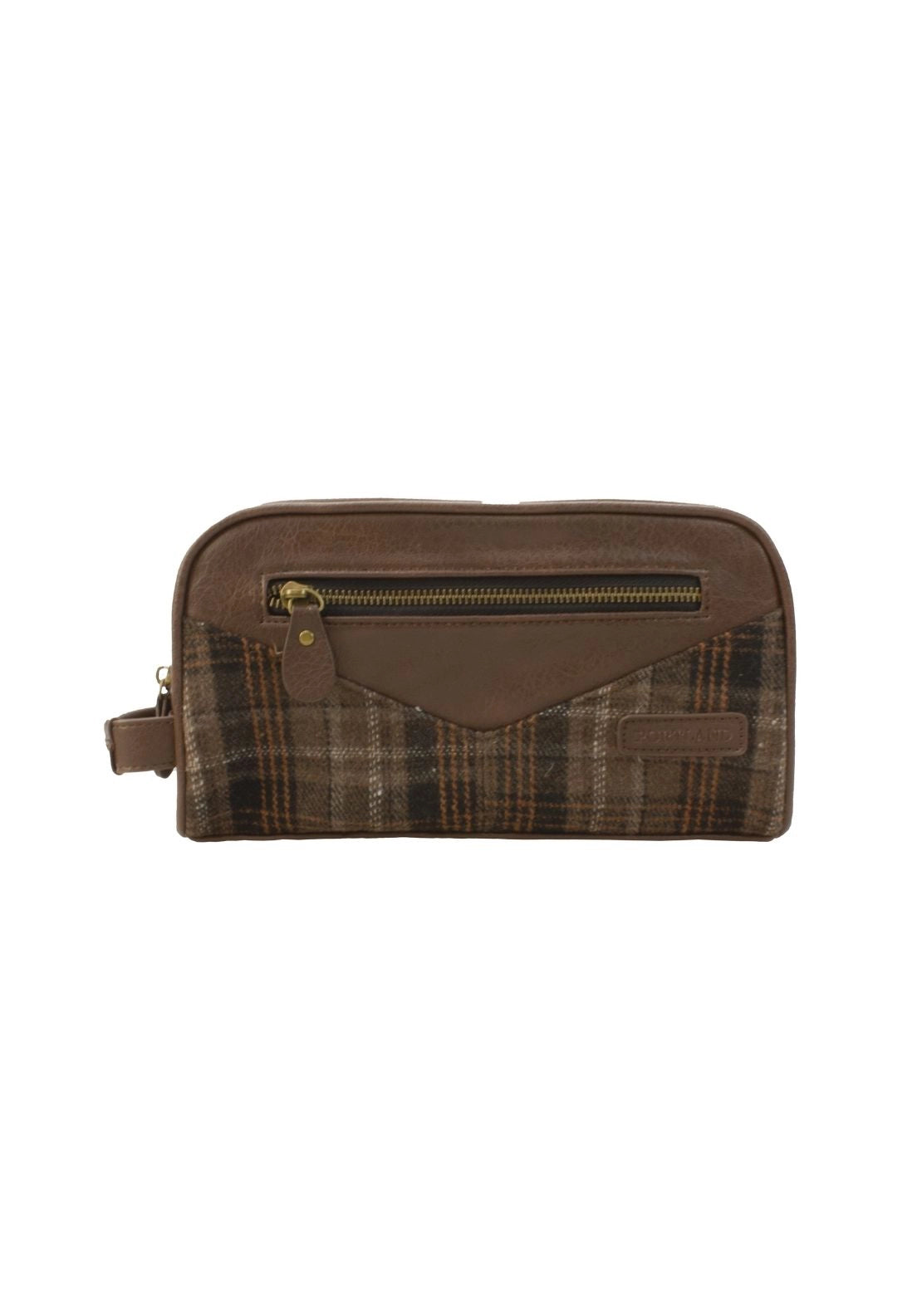 Something Special Double Compartment Washbag - Brown 1 Shaws Department Stores