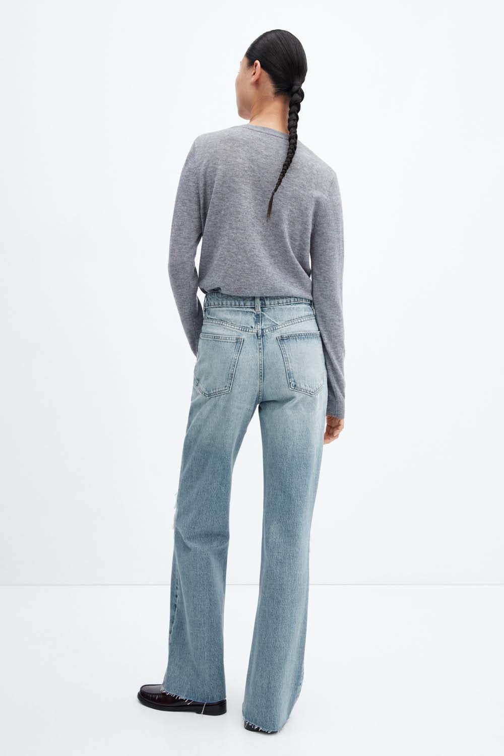 Mango Ripped covered jeans 8 Shaws Department Stores