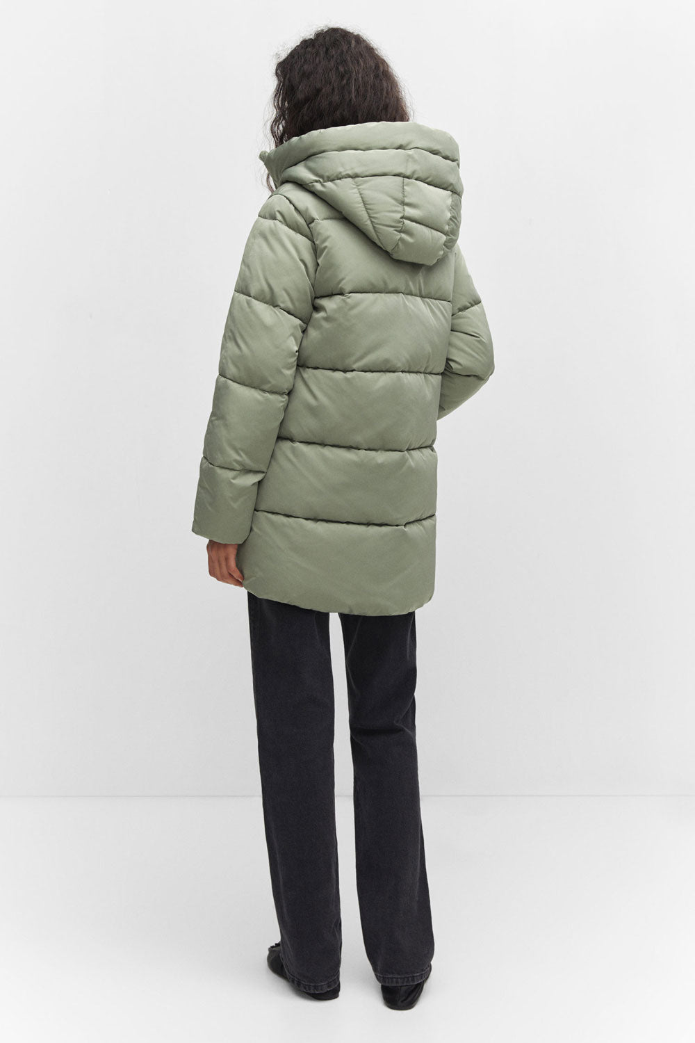 Mango Hood quilted puffer coat 10 Shaws Department Stores