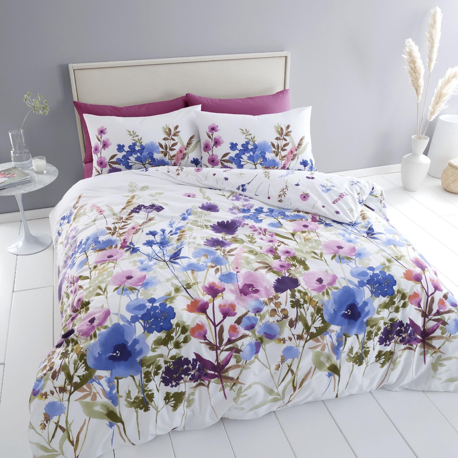 The Home Collection Vibrant Floral Bloom Duvet Cover Set 2 Shaws Department Stores