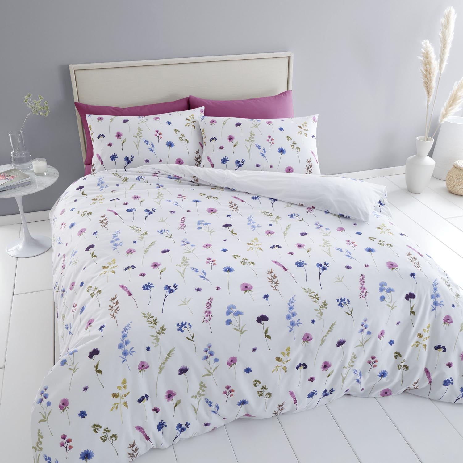 The Home Collection Vibrant Floral Bloom Duvet Cover Set 3 Shaws Department Stores