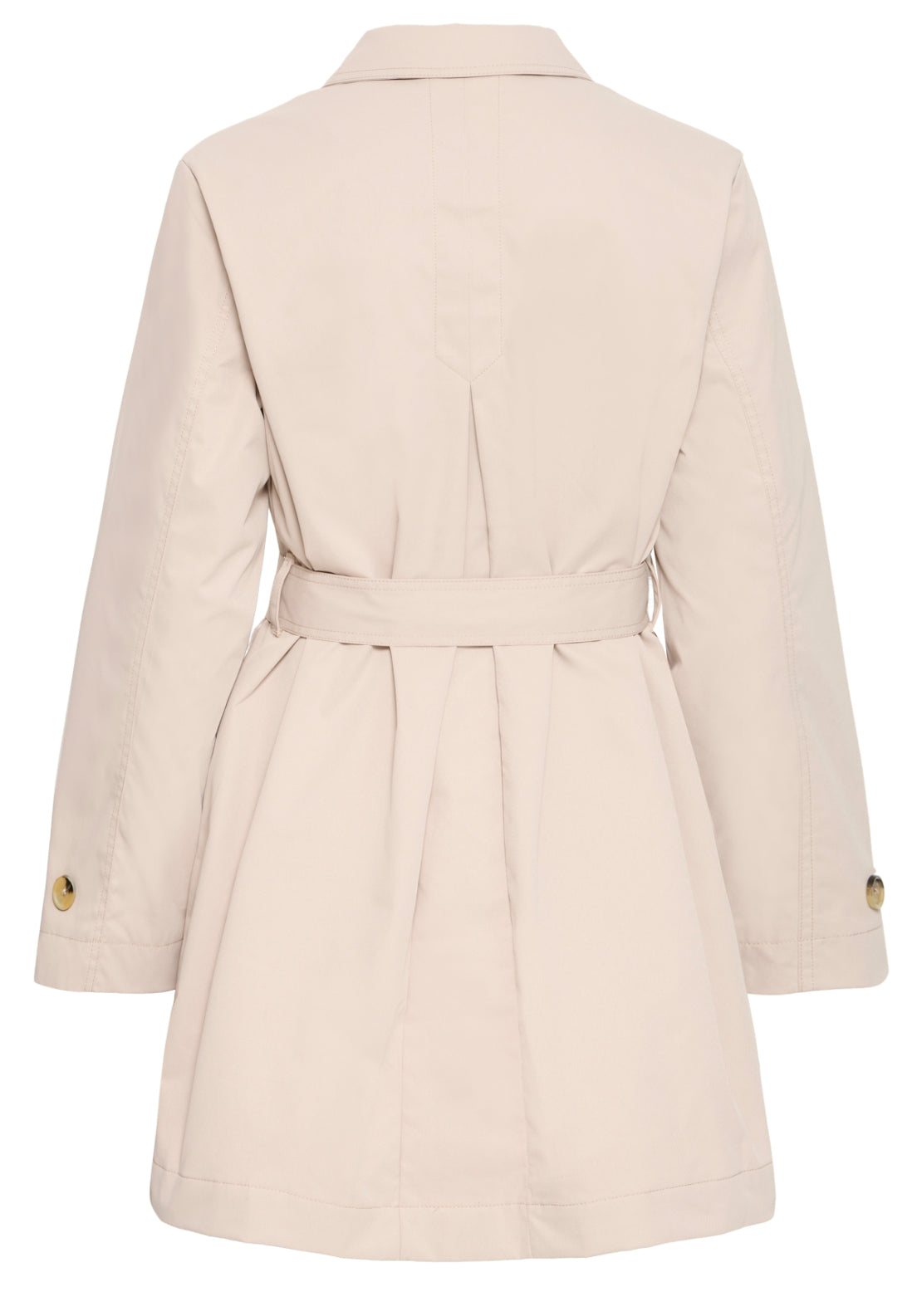 Fransa Refined Trench Coat - Brown 3 Shaws Department Stores