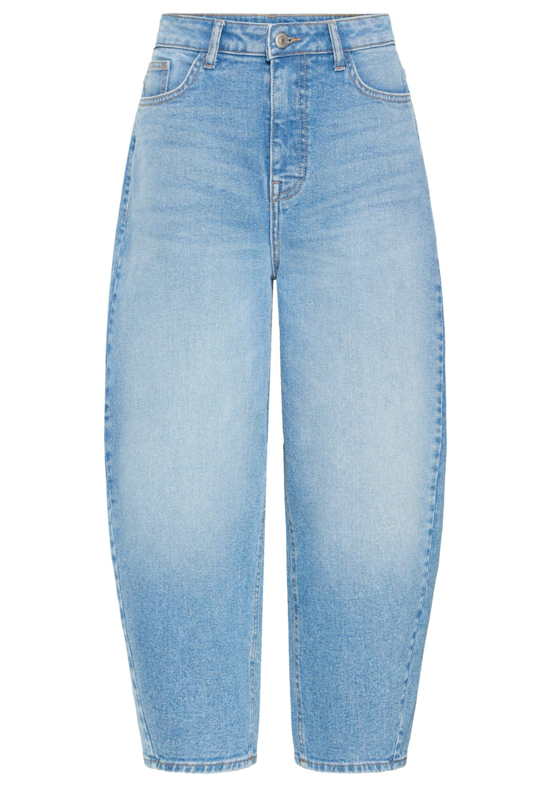 Fransa Wide Leg Cropped Jeans - Denim 2 Shaws Department Stores