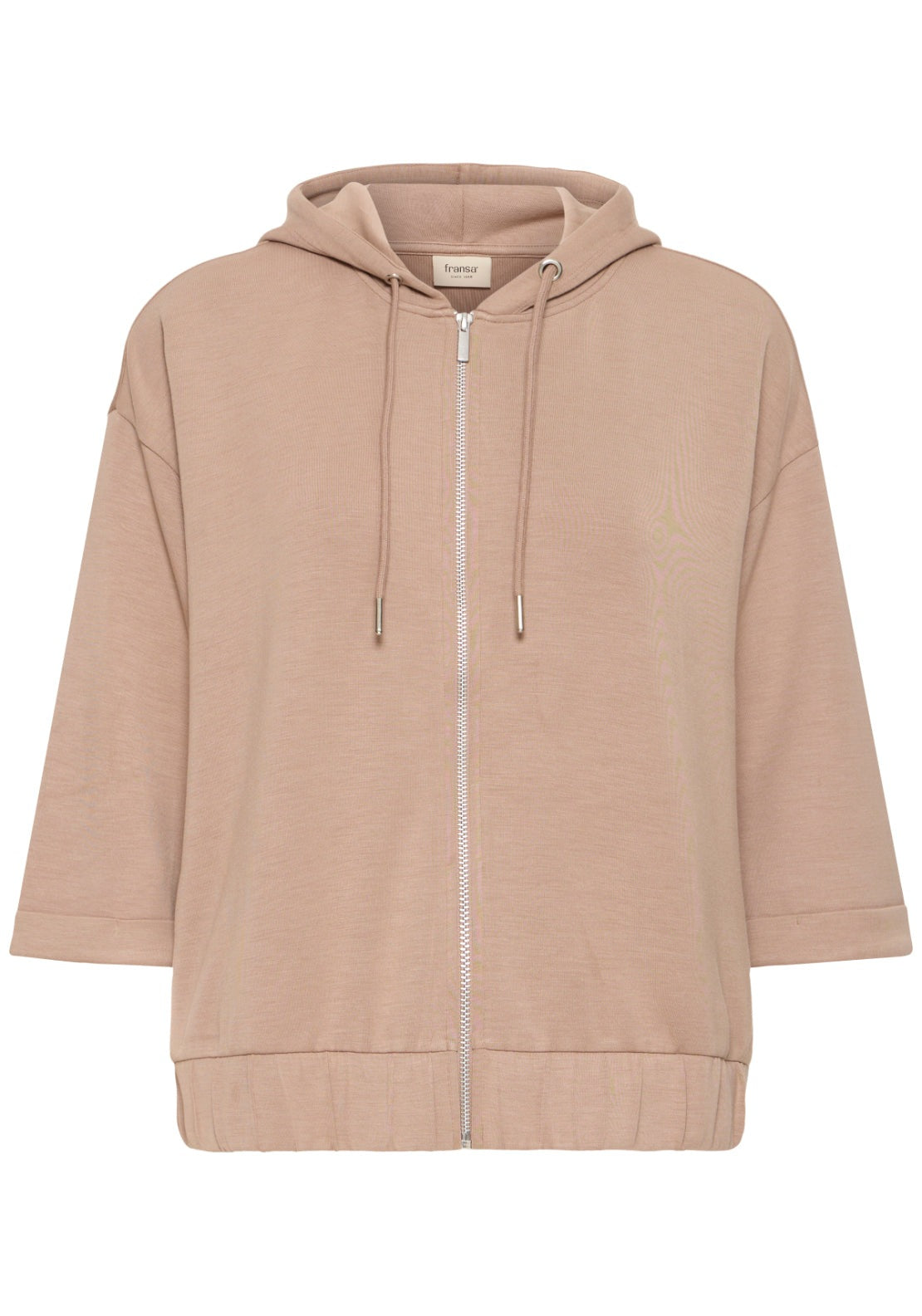 Fransa Boxy Zip Hoodie - Mountain Trail 2 Shaws Department Stores