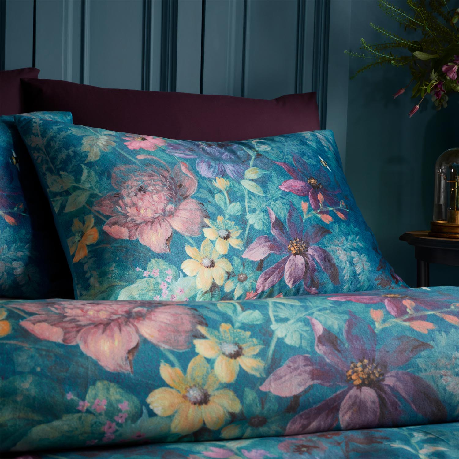 Bridgerton Romantic Floral Duvet Cover Set 3 Shaws Department Stores