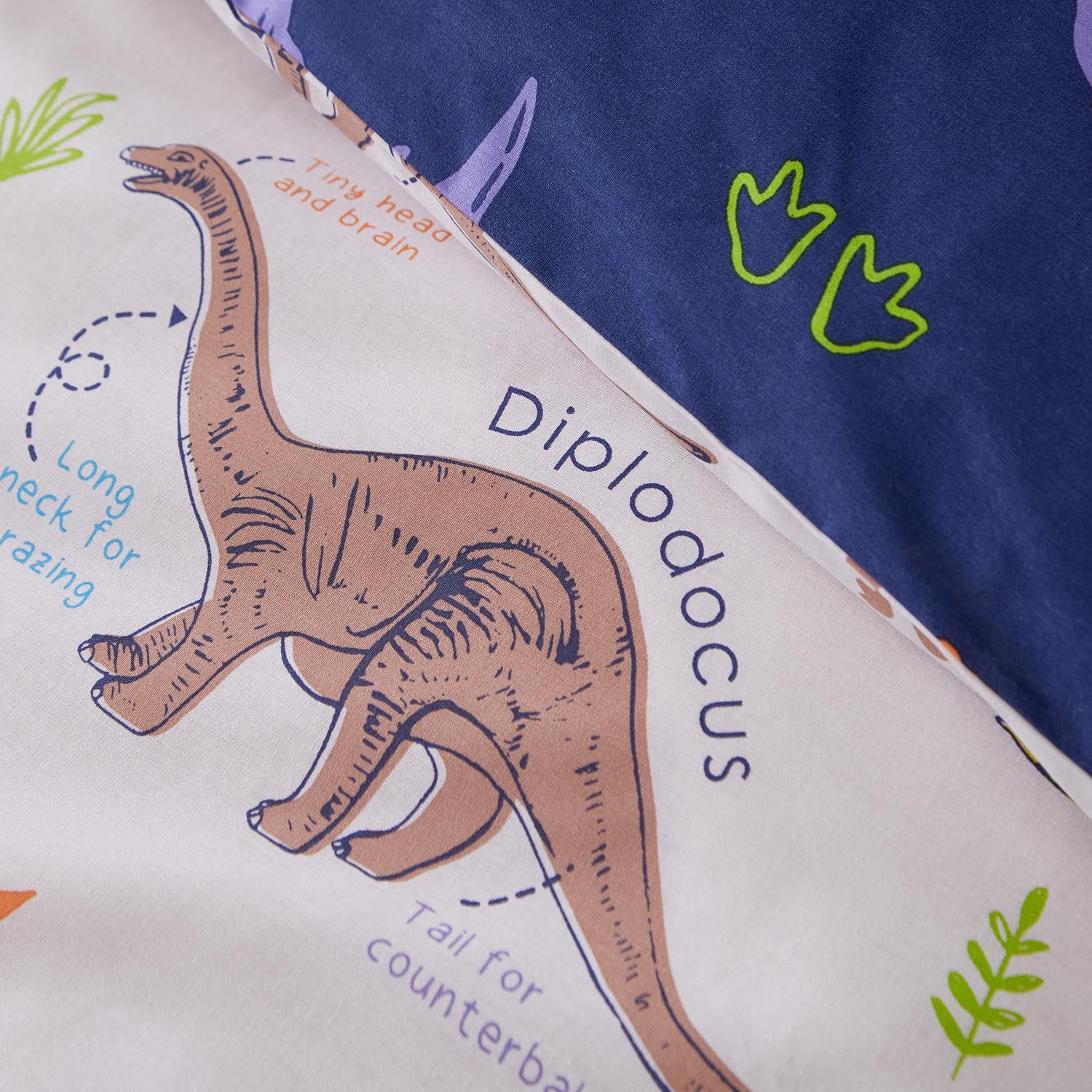 The Home Luxury Collection Dinosaurs Duvet Cover Set 4 Shaws Department Stores