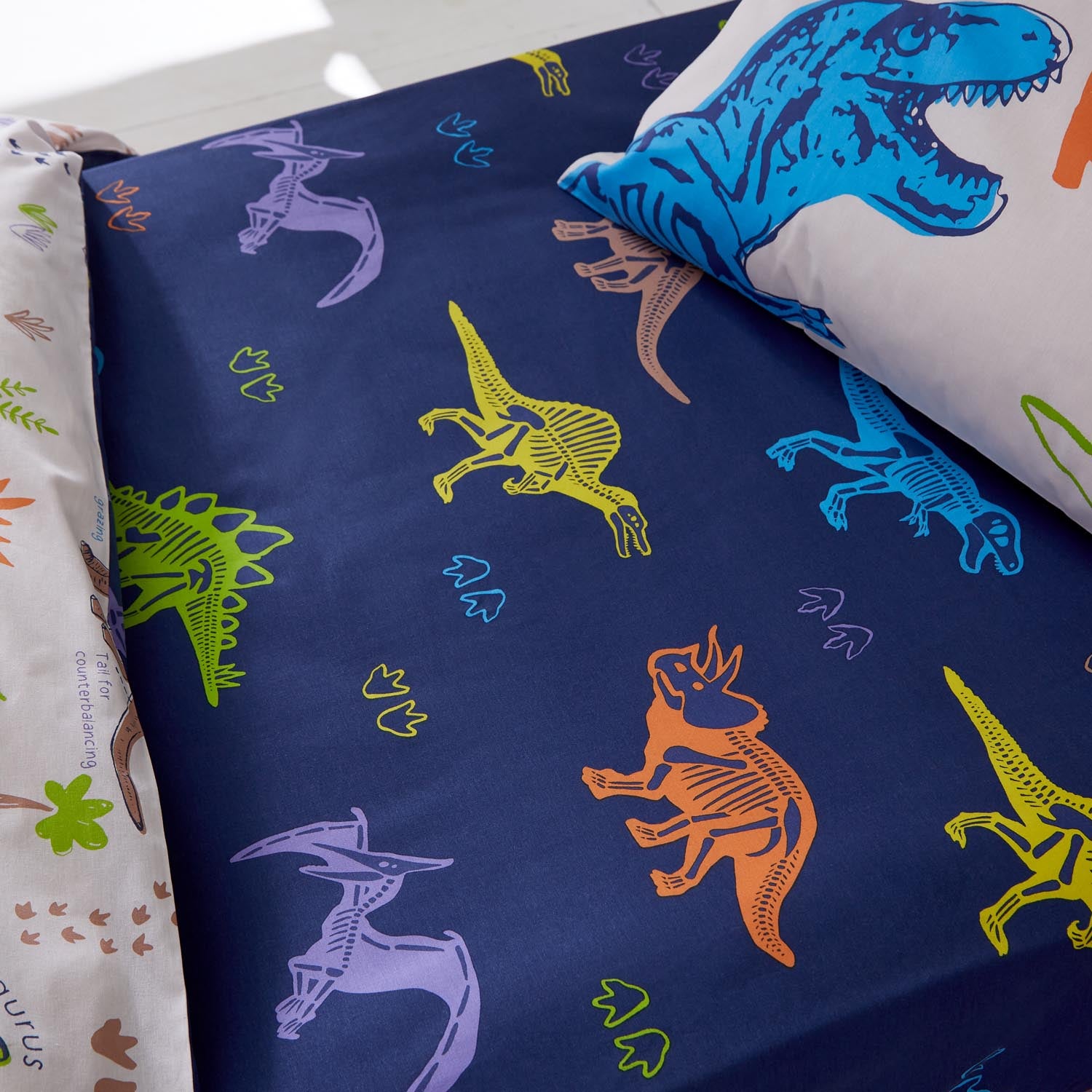 The Home Luxury Collection Dinosaurs Duvet Cover Set 5 Shaws Department Stores