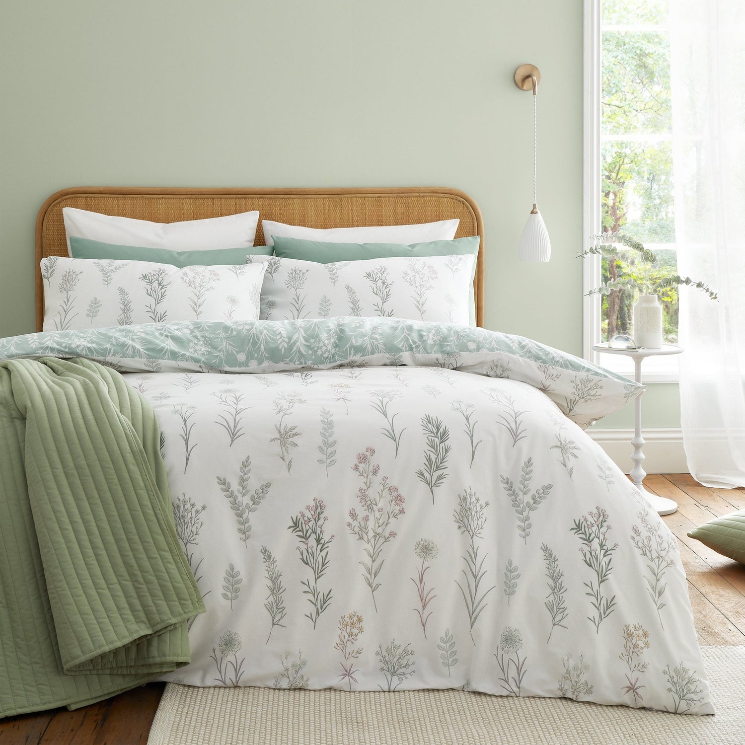 Bianca Wild Flowers 200 Thread Count Cotton Duvet Cover Set 2 Shaws Department Stores