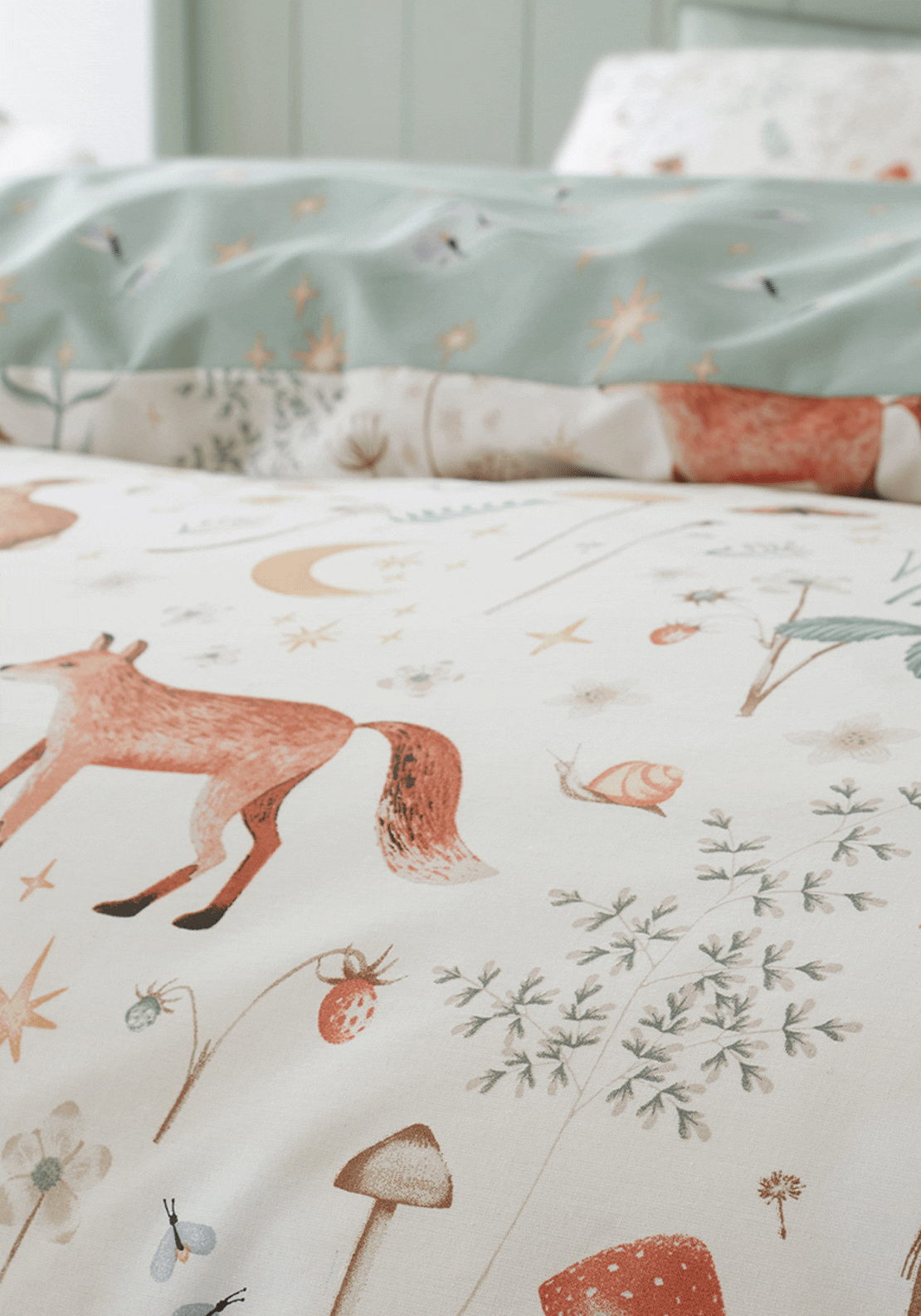 The Home Collection Nightfall Animals Duvet Cover Set - Nude 3 Shaws Department Stores