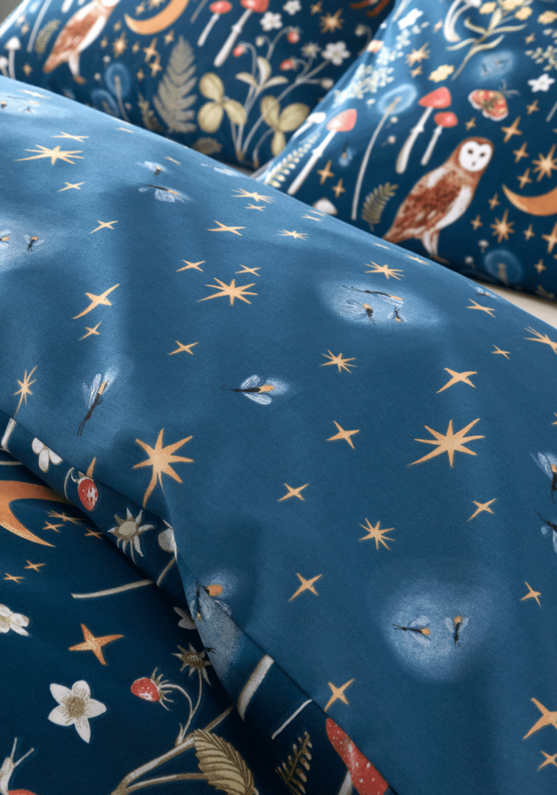 The Home Collection Nightfall Animals Duvet Cover Set - Navy 4 Shaws Department Stores
