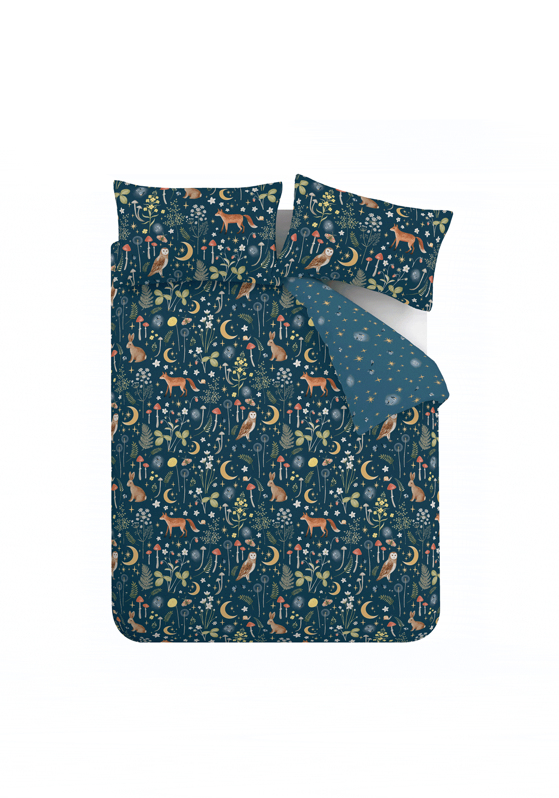 The Home Collection Nightfall Animals Duvet Cover Set - Navy 5 Shaws Department Stores