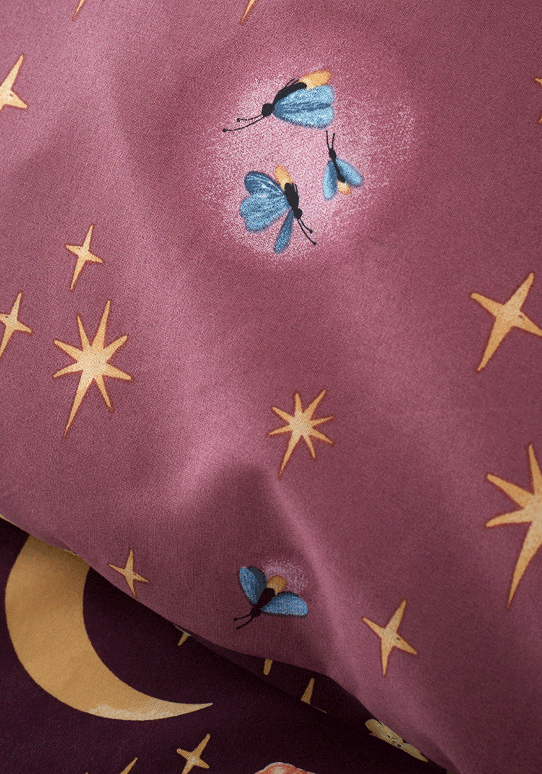The Home Collection Nightfall Animals Duvet Cover Set - Purple 4 Shaws Department Stores