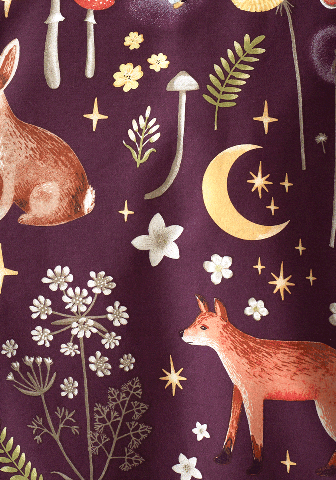 The Home Collection Nightfall Animals Duvet Cover Set - Purple 5 Shaws Department Stores
