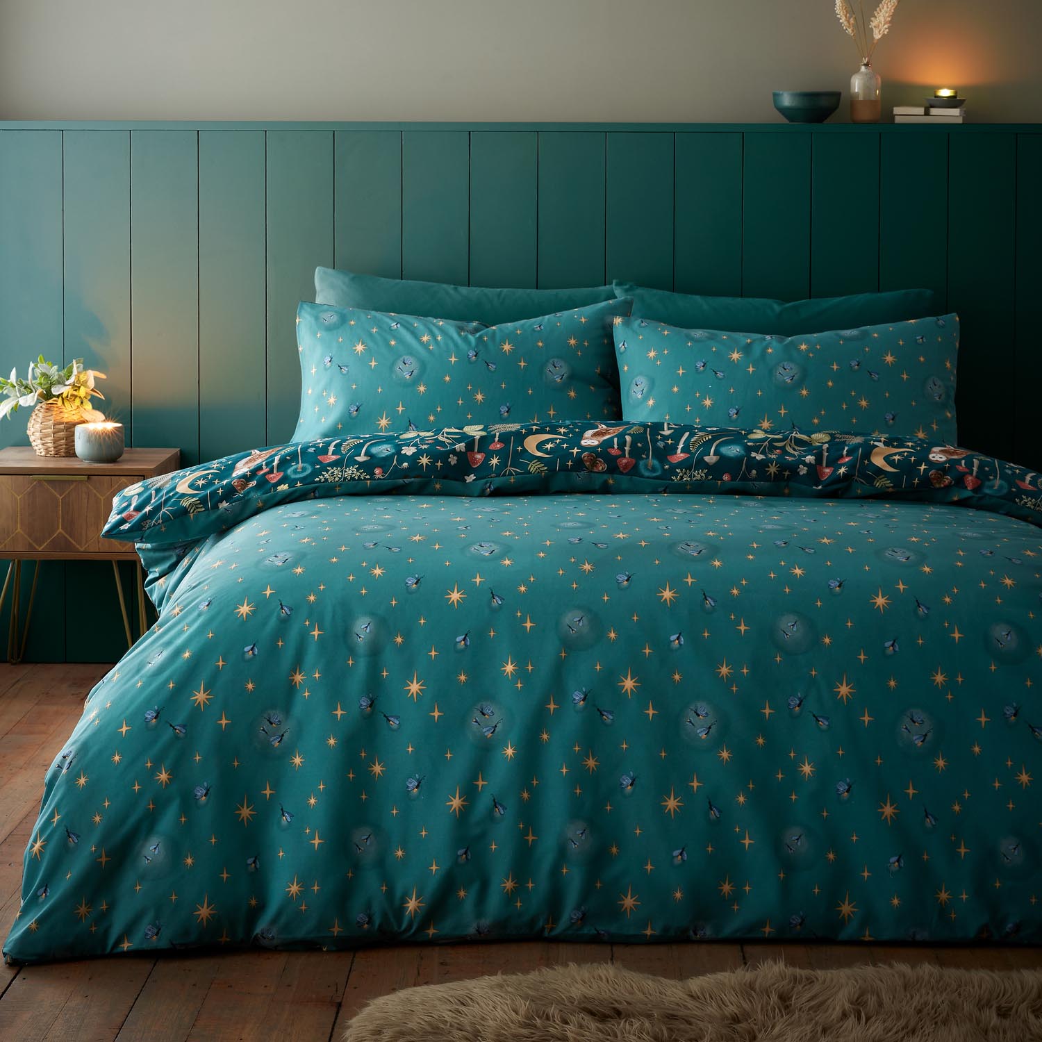 Catherine Lansfield Enchanted Twilight Duvet Cover Set 3 Shaws Department Stores