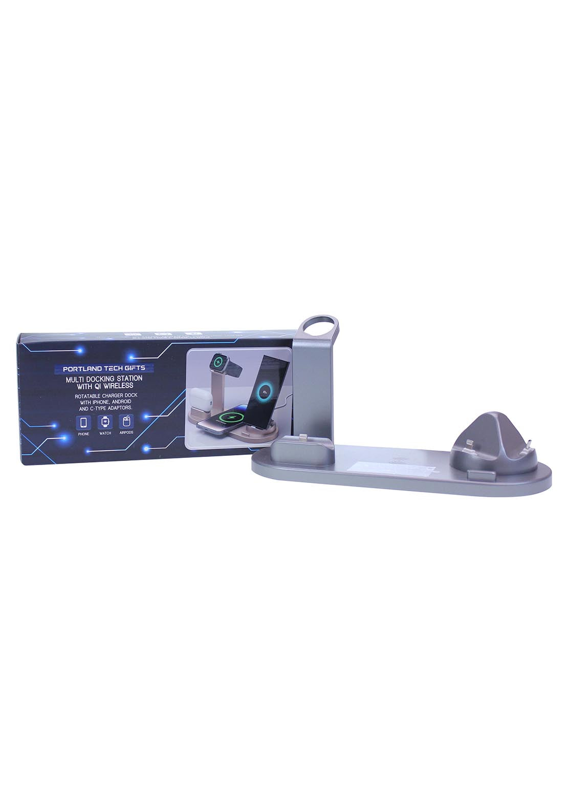 Brandwell Multi- Docking Station With Qi Wireless 3 Shaws Department Stores