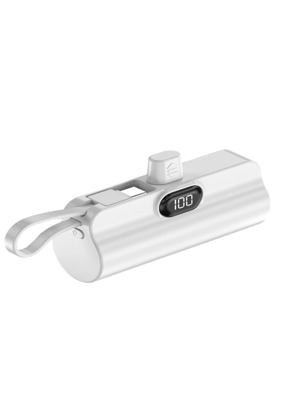 Something Special Mini Capsule Powerbank - White 1 Shaws Department Stores