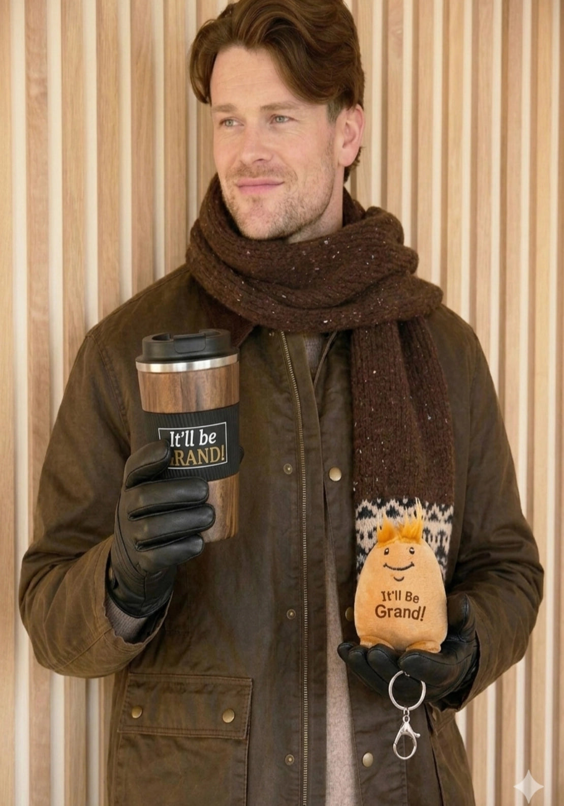Something Special Thermal Cup &amp; Spuddy Keyring - It&