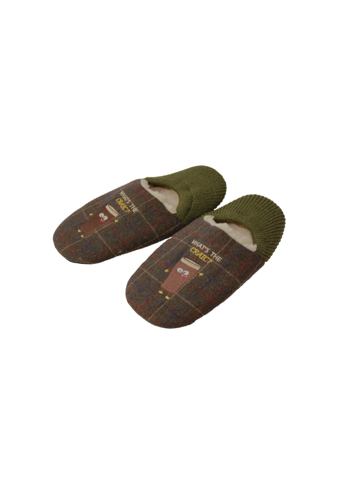 Something Special Gents Novelty Cabin Slipper - Craic 1 Shaws Department Stores