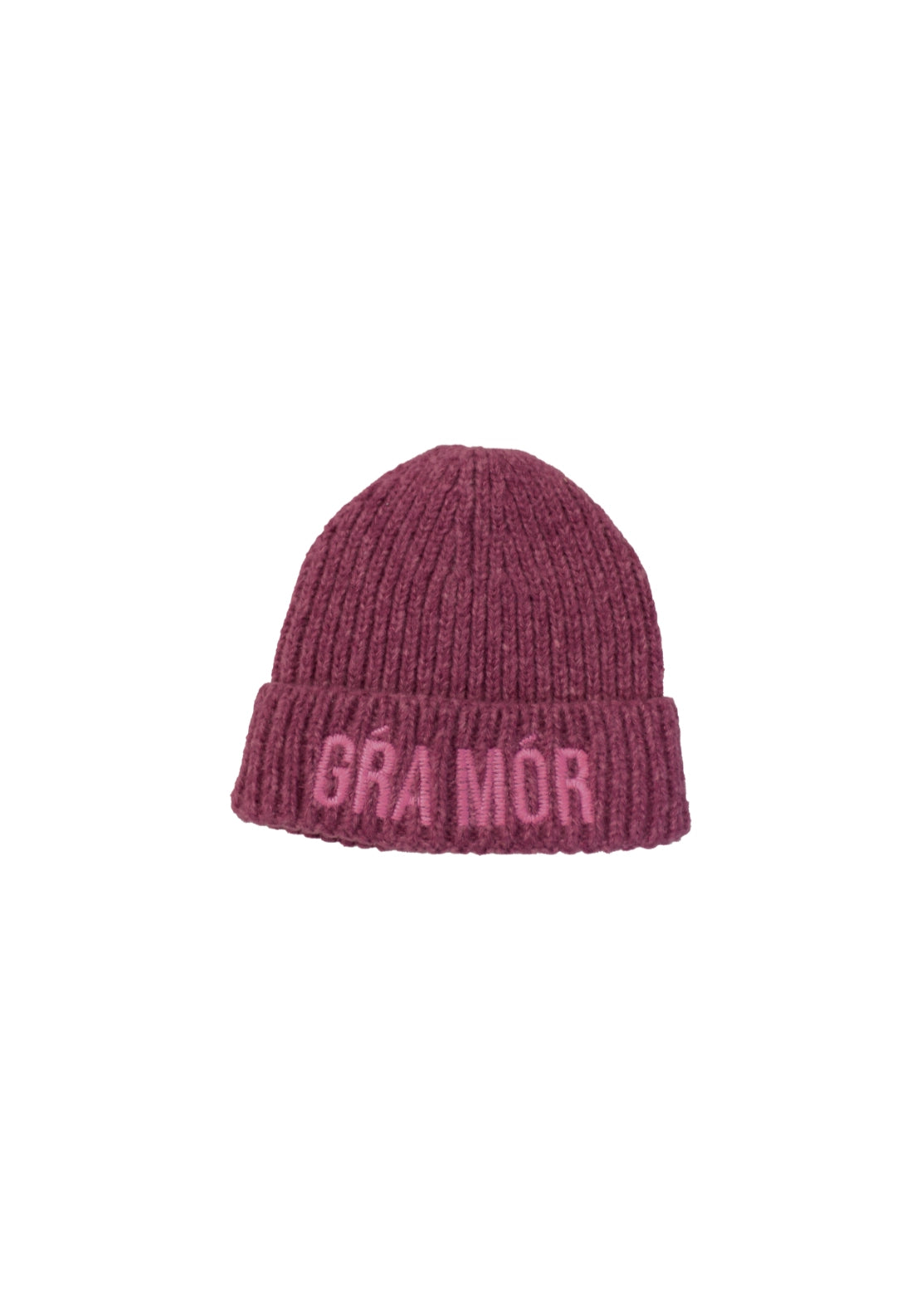 Something Special Ladies Slogan Knitted Hat - Fuchsia 1 Shaws Department Stores