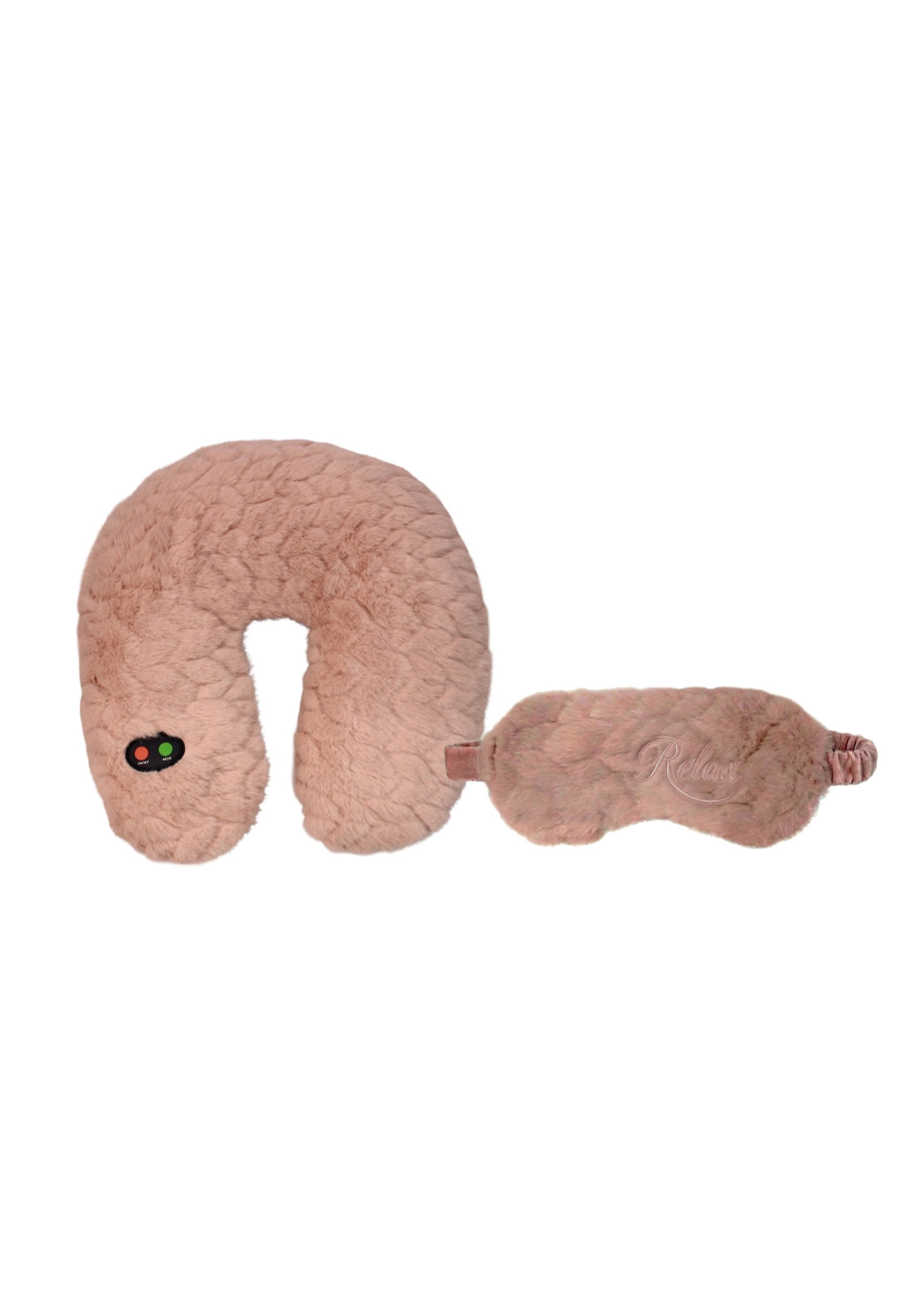 Something Special Relax Neck Cushion With Eyemask - Blush Pink 1 Shaws Department Stores