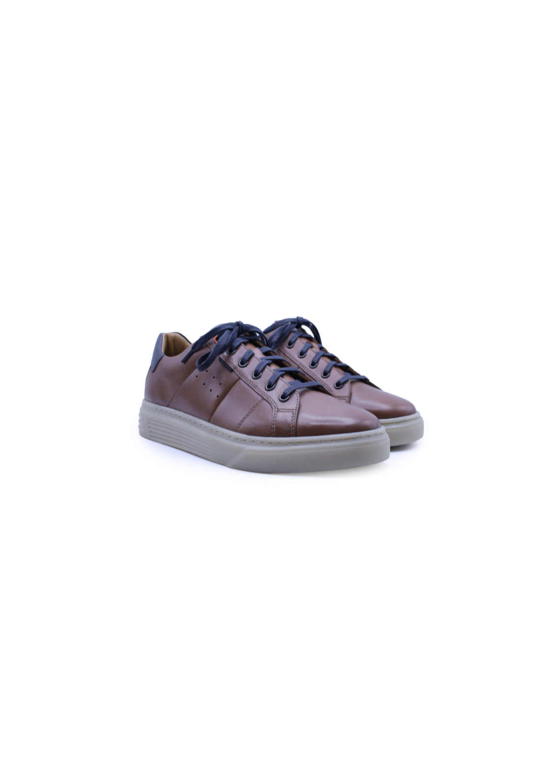 Dubarry Lace Up Gum Sole Trainer - Tan 3 Shaws Department Stores