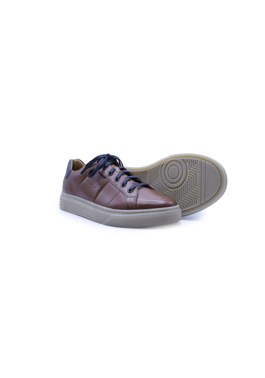 Dubarry Lace Up Gum Sole Trainer - Tan 5 Shaws Department Stores