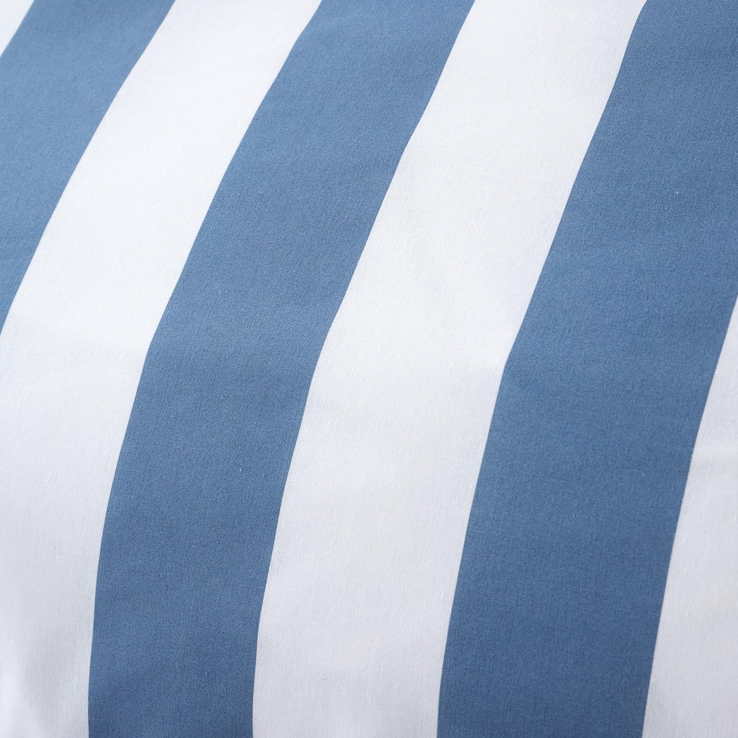 The Home Collection Bold Stripe Reversible Duvet Cover Set - Blue 4 Shaws Department Stores