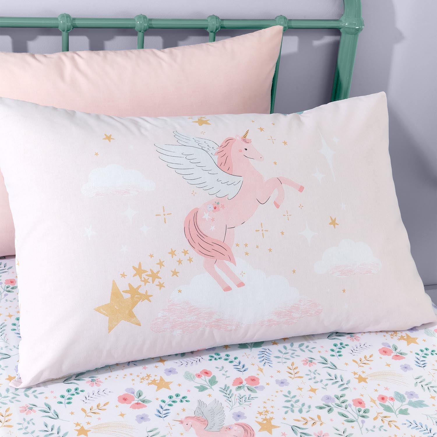 The Home Luxury Collection Magical Unicorn Duvet Cover Set 4 Shaws Department Stores