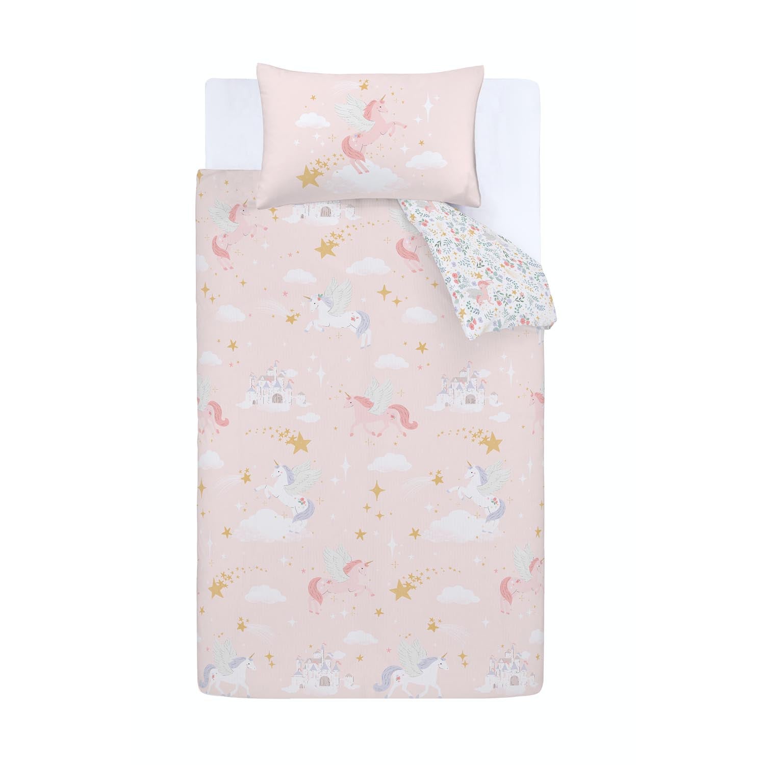 The Home Luxury Collection Magical Unicorn Duvet Cover Set 3 Shaws Department Stores