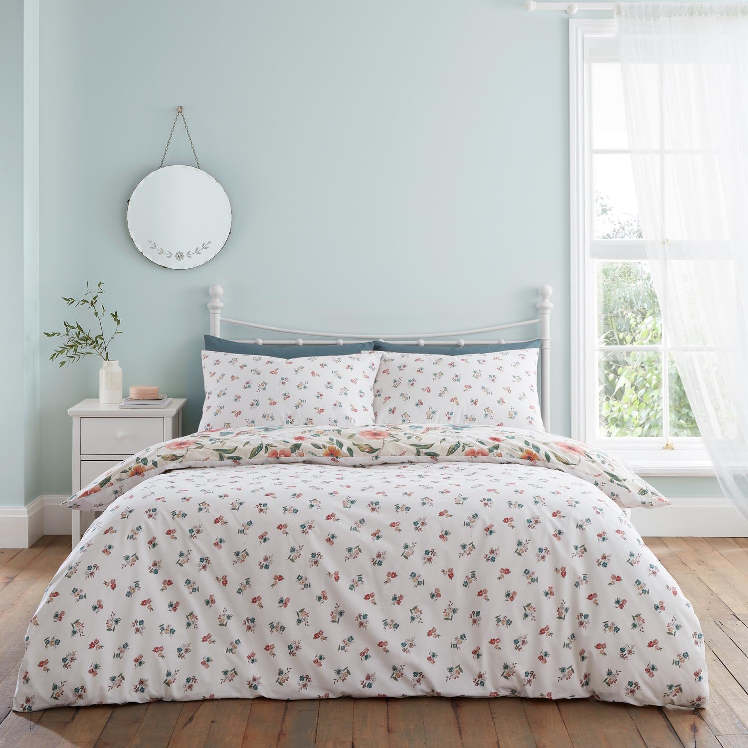 The Home Luxury Collection Eilley Floral Birds Duvet Cover 5 Shaws Department Stores