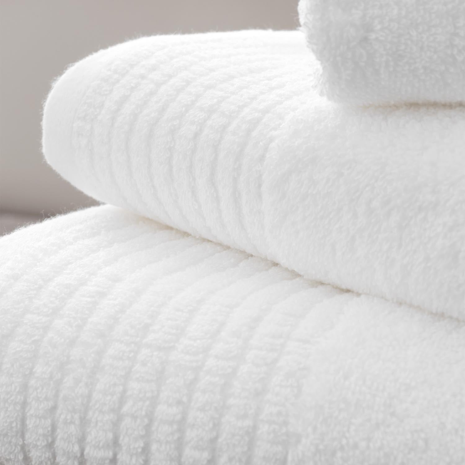 The Home Collection Egyptian Cotton 600Gsm Towel Collection White 3 Shaws Department Stores