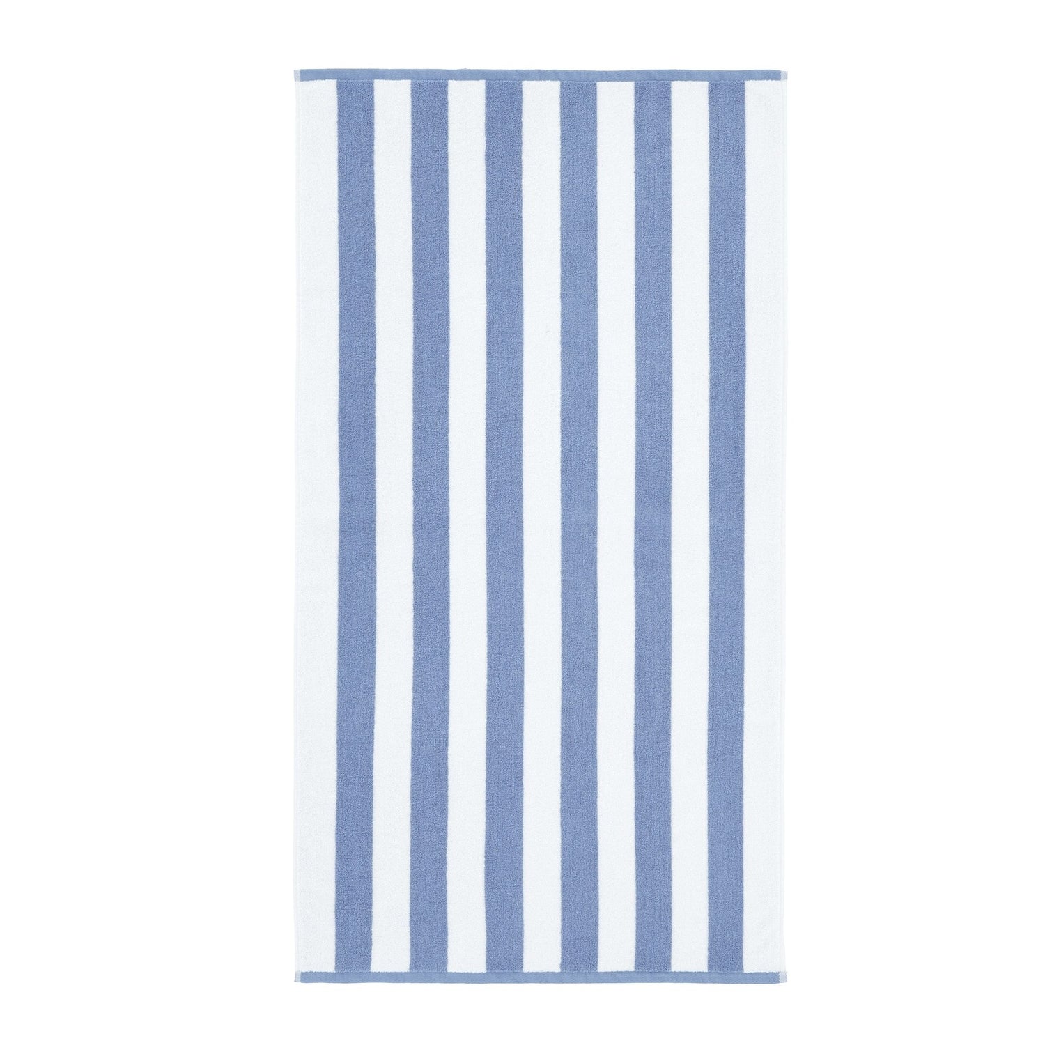 Catherine Lansfield Reversible Stripe Jacquard Towel Collection - Chambray Blue 5 Shaws Department Stores