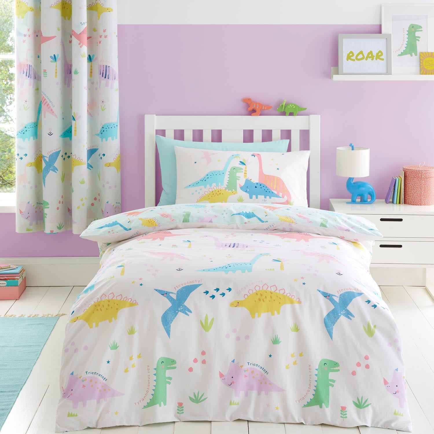 The Home Luxury Collection Loveable Dinosaur Duvet Cover 2 Shaws Department Stores