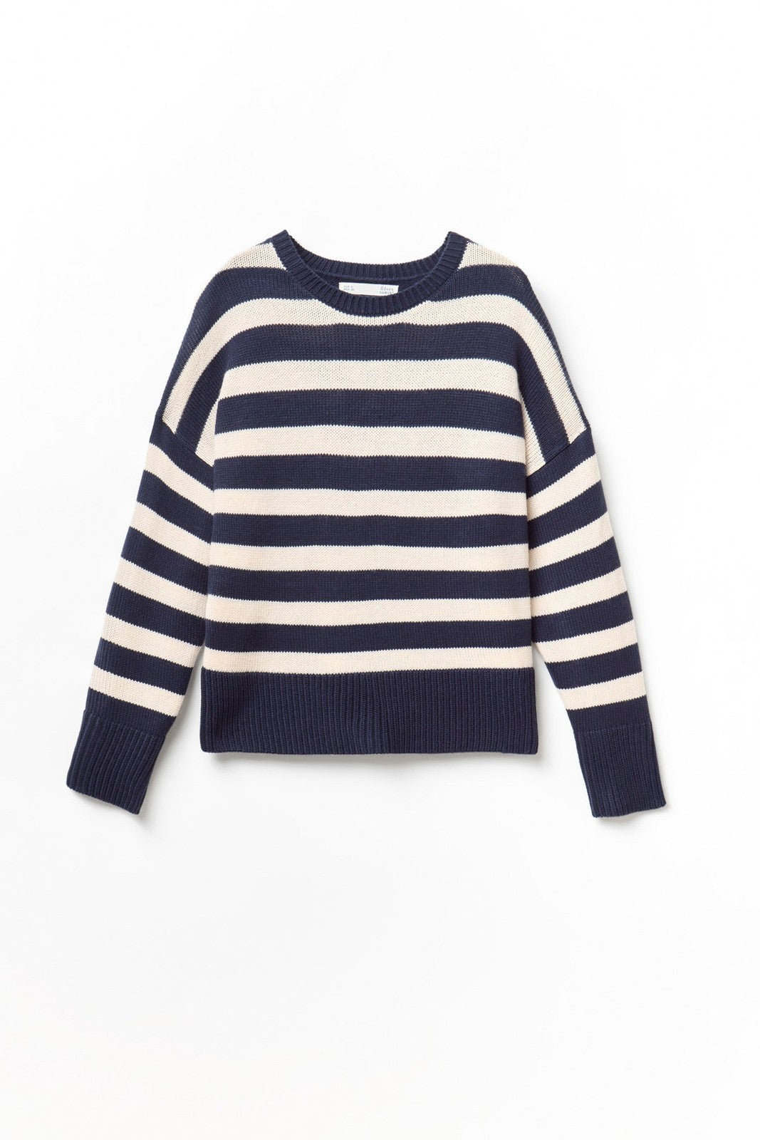 Stripes Knit Sweater - Blue