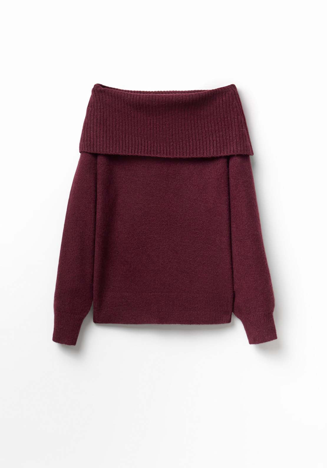 Bardot Sweater - Red