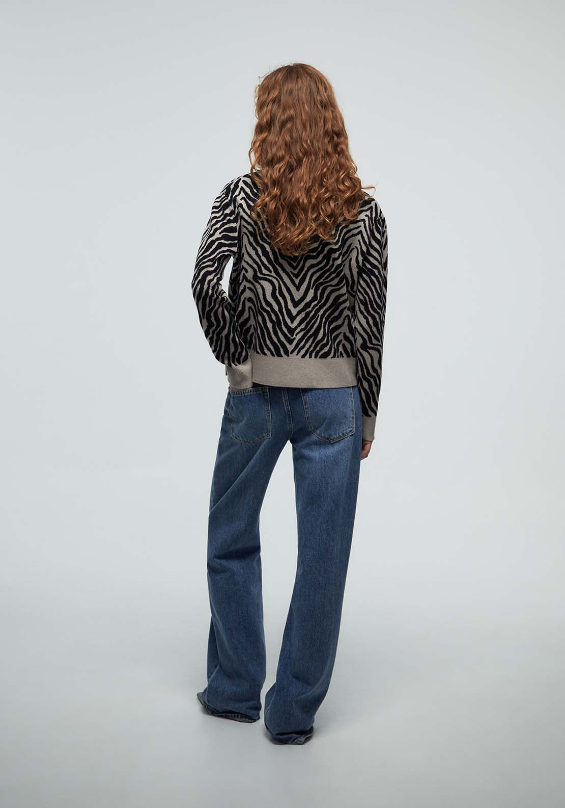 Round Neck Sweater - Melange Light